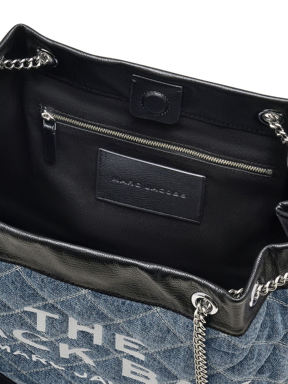 Marc Jacobs The Quilted Denim Large Chain Sack Bag Marc Jacobs
