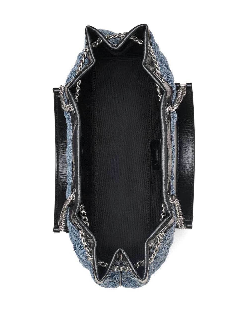 Marc Jacobs The Quilted Denim Chain Sack Bag Marc Jacobs