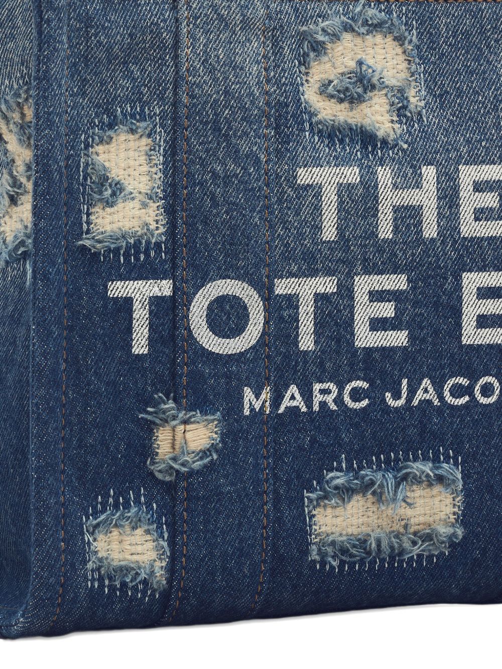 Marc Jacobs The Rip And Repair Denim Small Tote Bag Marc Jacobs