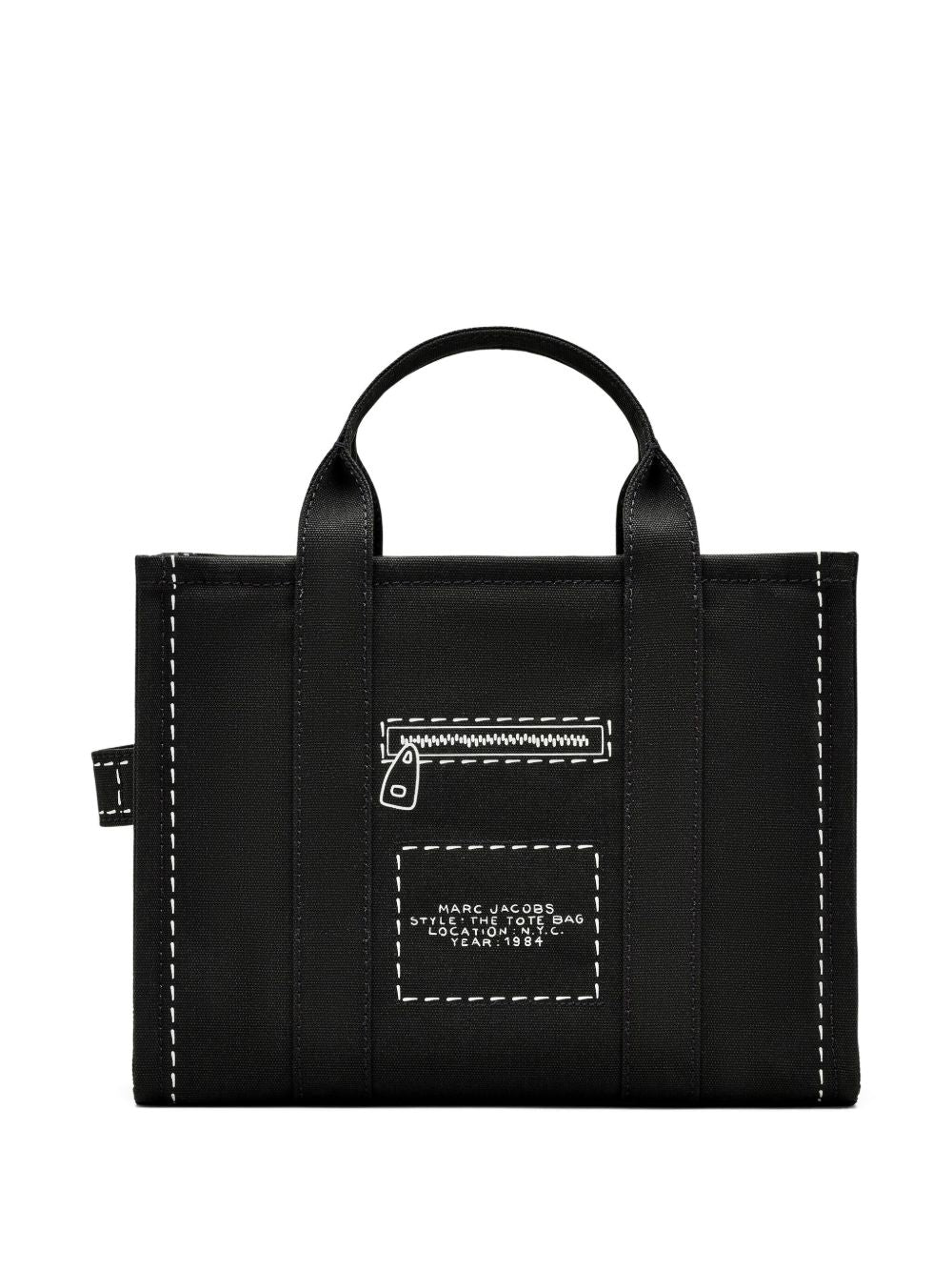 Marc Jacobs The Trompe L'Oeil Cargo Canvas Medium Tote Bag Marc Jacobs