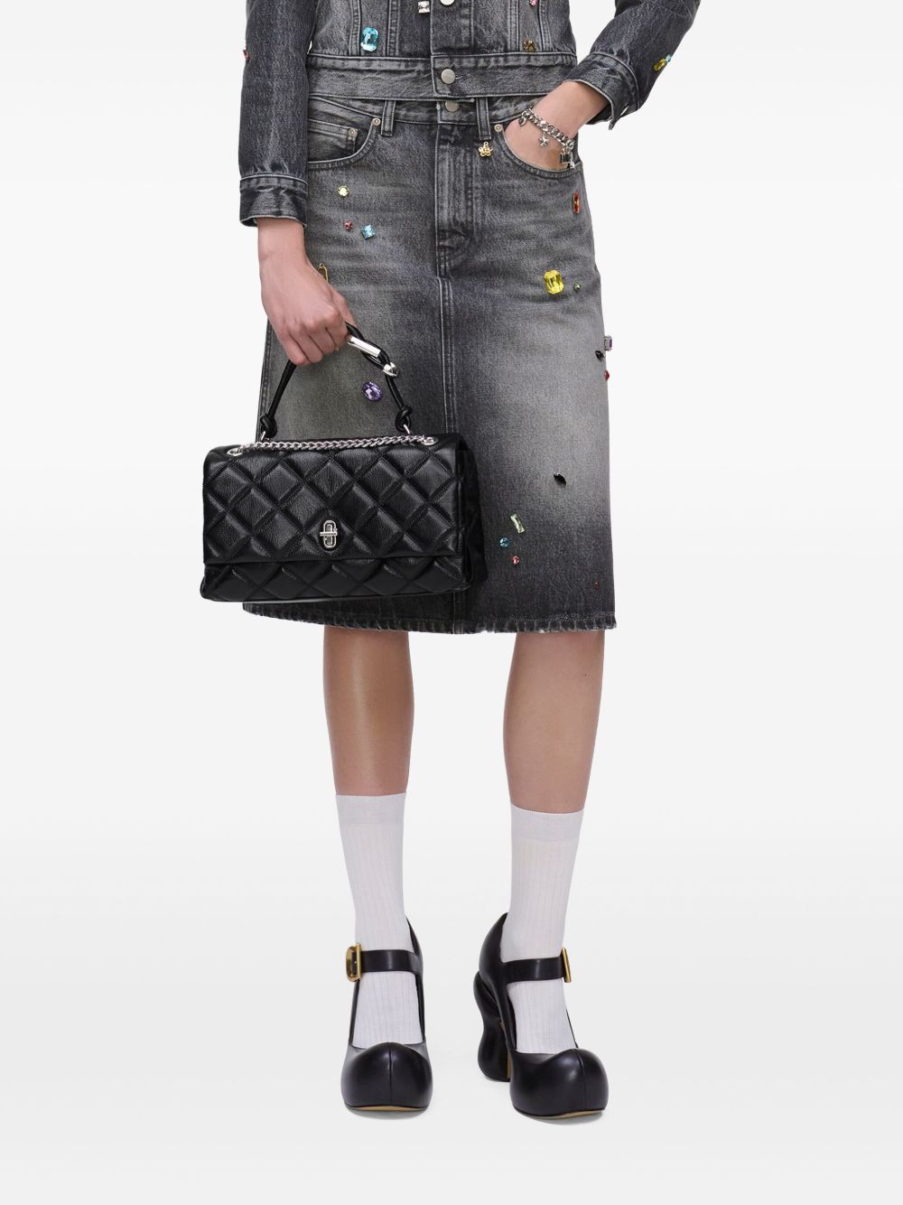 Marc Jacobs The Quilted Dual Convertible Shoulder Bag Marc Jacobs
