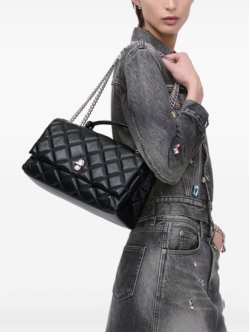 Marc Jacobs The Quilted Dual Convertible Shoulder Bag Marc Jacobs