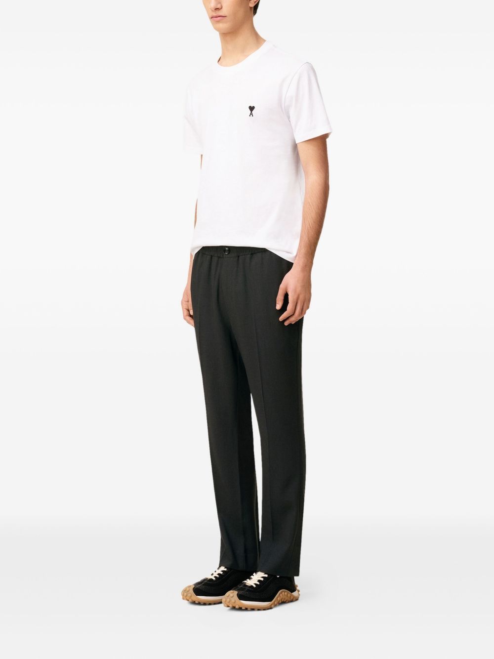 Ami Paris Trousers Grey Ami Paris