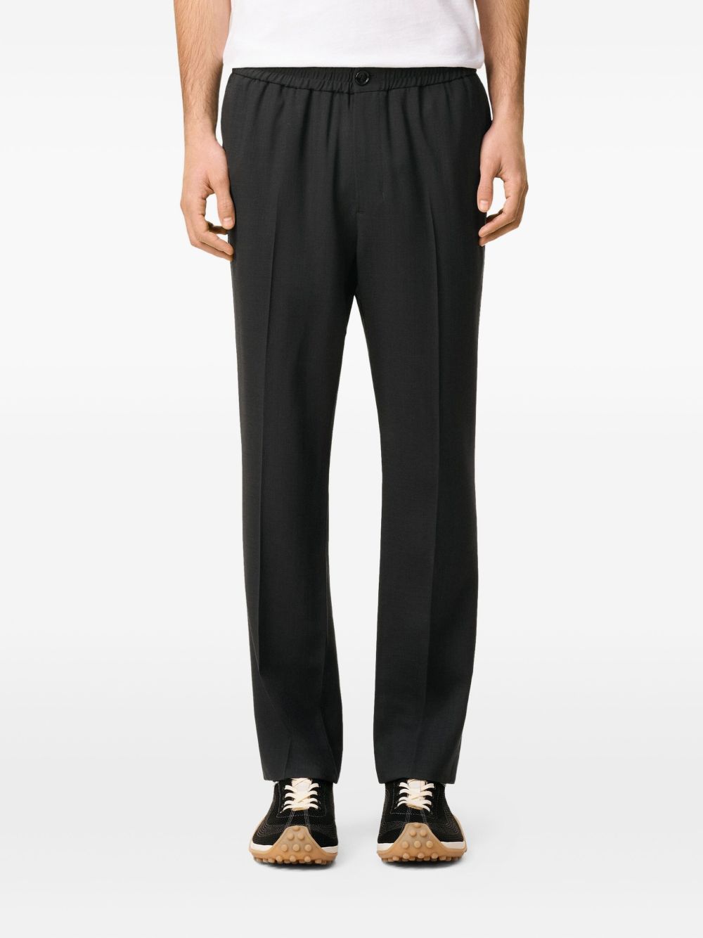 Ami Paris Trousers Grey Ami Paris