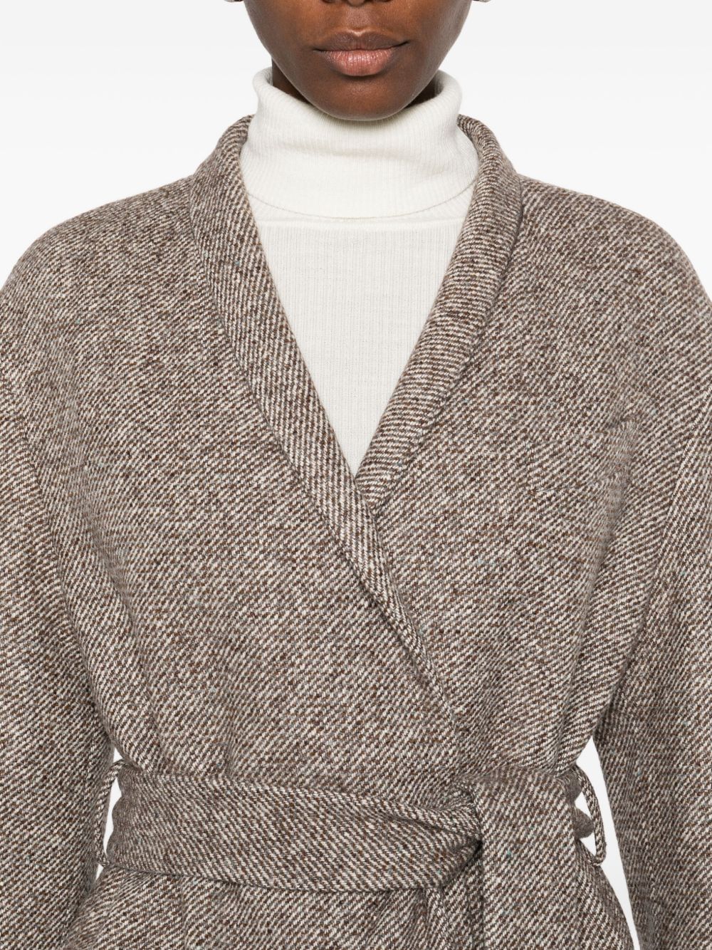 Brunello Cucinelli Coats Brown Brunello Cucinelli