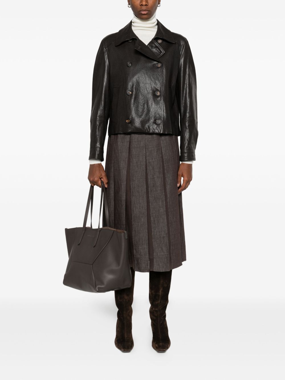Brunello Cucinelli Skirts Brown Brunello Cucinelli