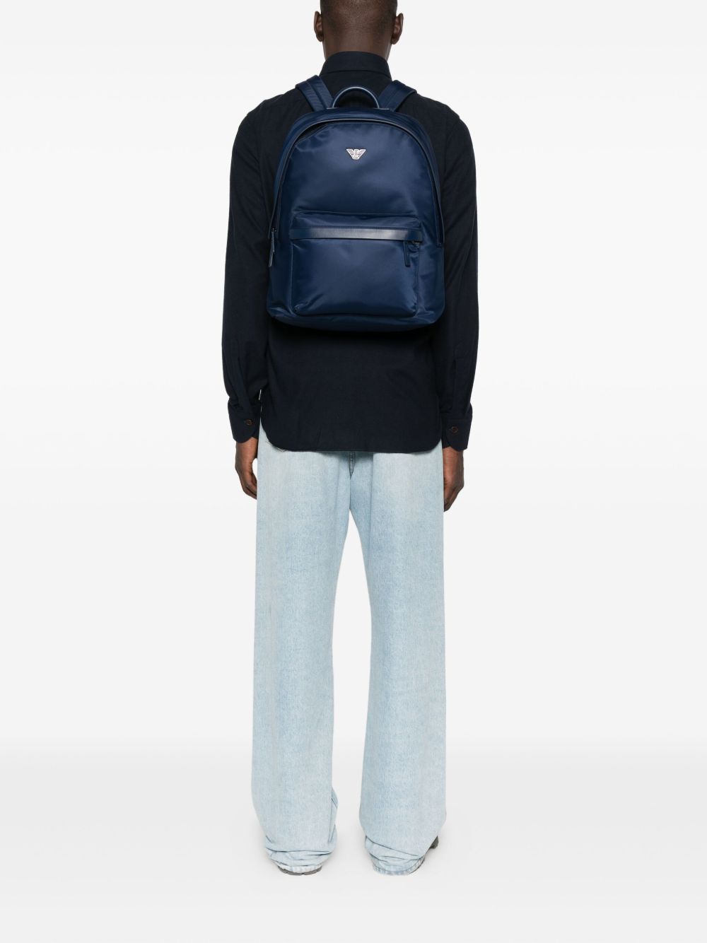 Emporio Armani Logo Nylon Backpack Emporio Armani