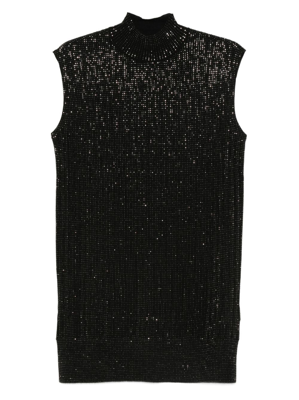 Emporio Armani Sequin high-neck sleeveless dress Emporio Armani