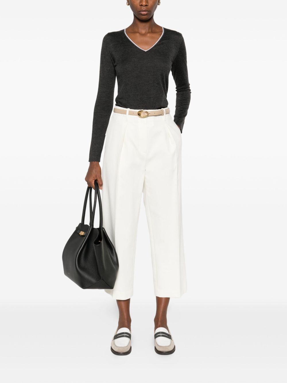 Brunello Cucinelli Trousers White Brunello Cucinelli