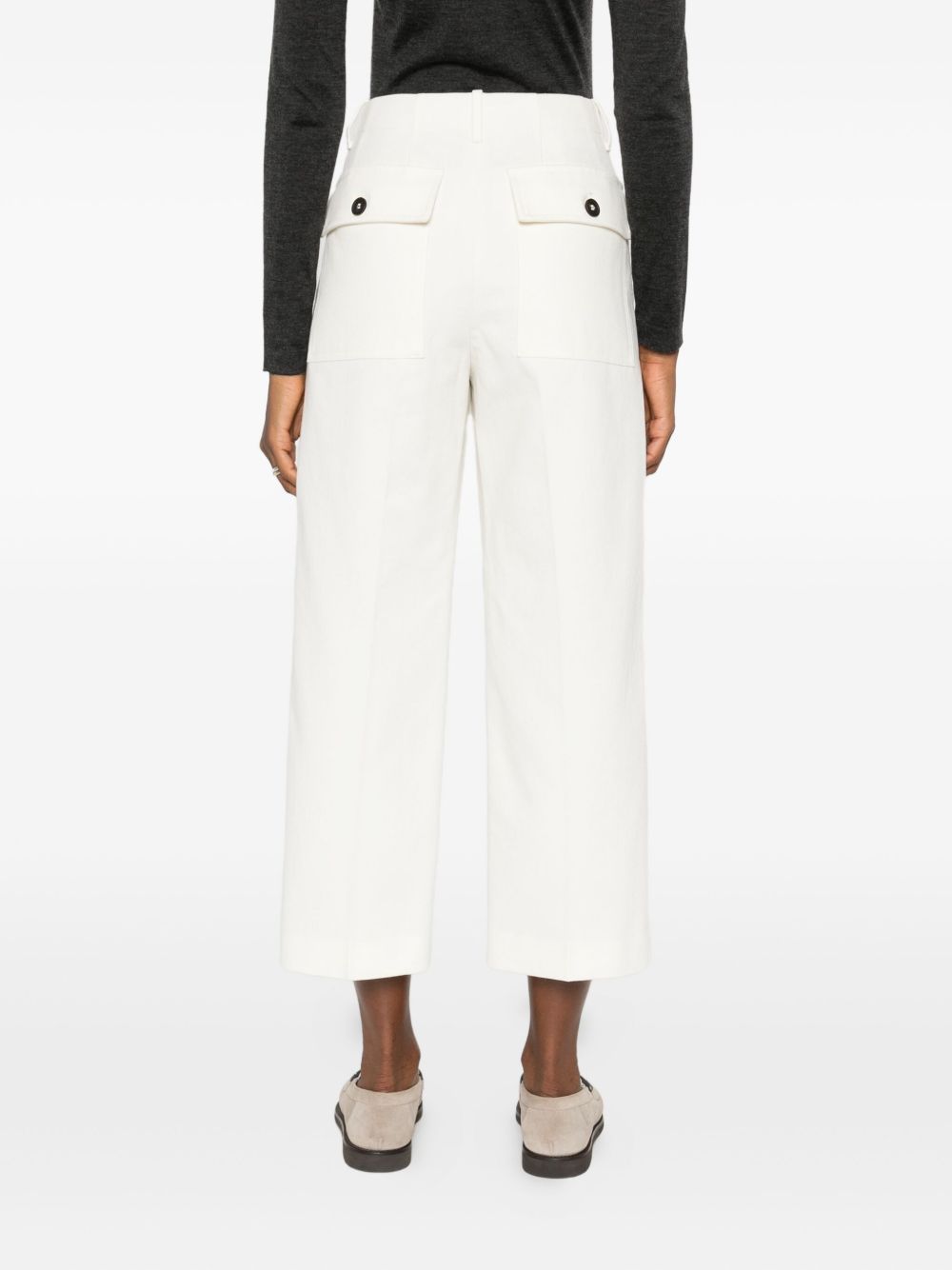 Brunello Cucinelli Trousers White Brunello Cucinelli