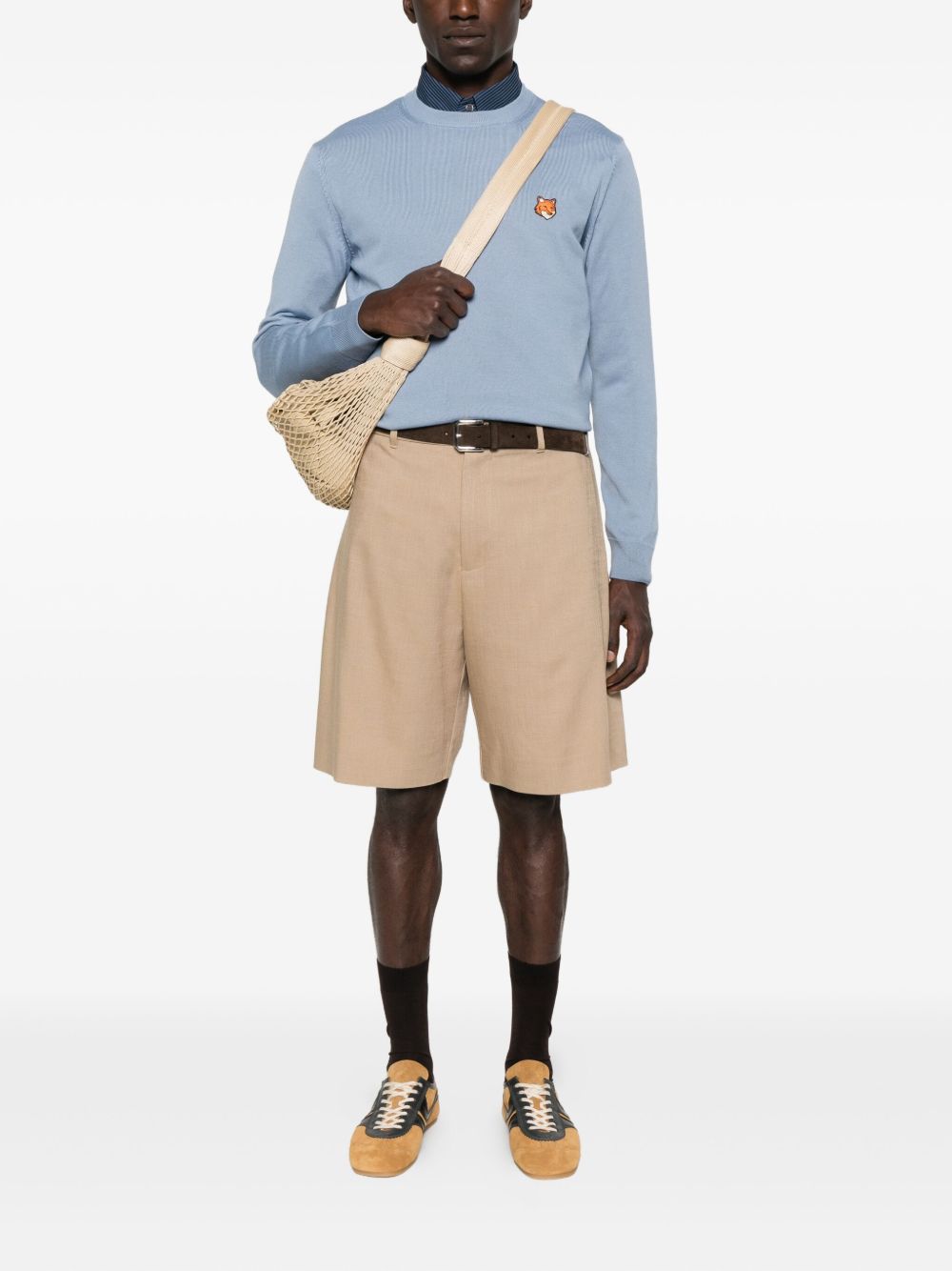 Maison Kitsuné Fox Head Sweater Maison Kitsuné