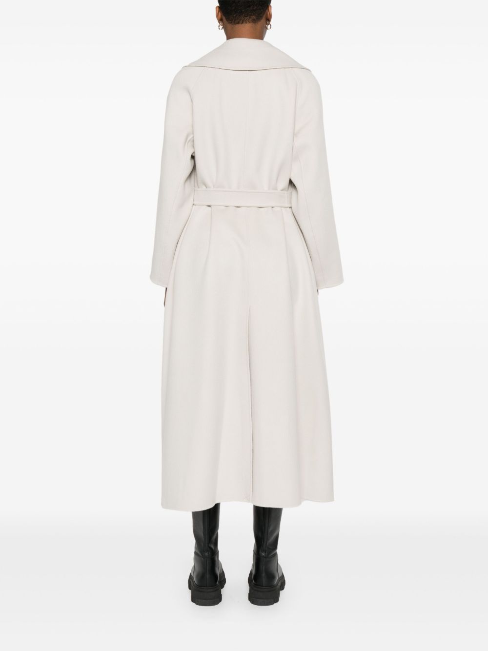 S Max Mara Coats Ivory S Max Mara