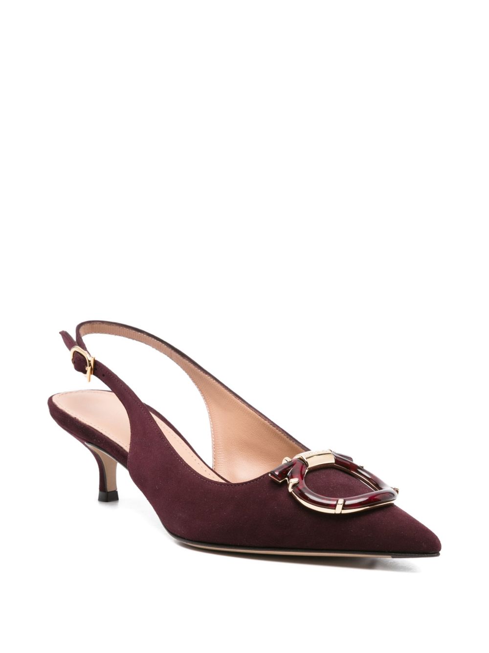 Ferragamo With Heel Bordeaux Ferragamo