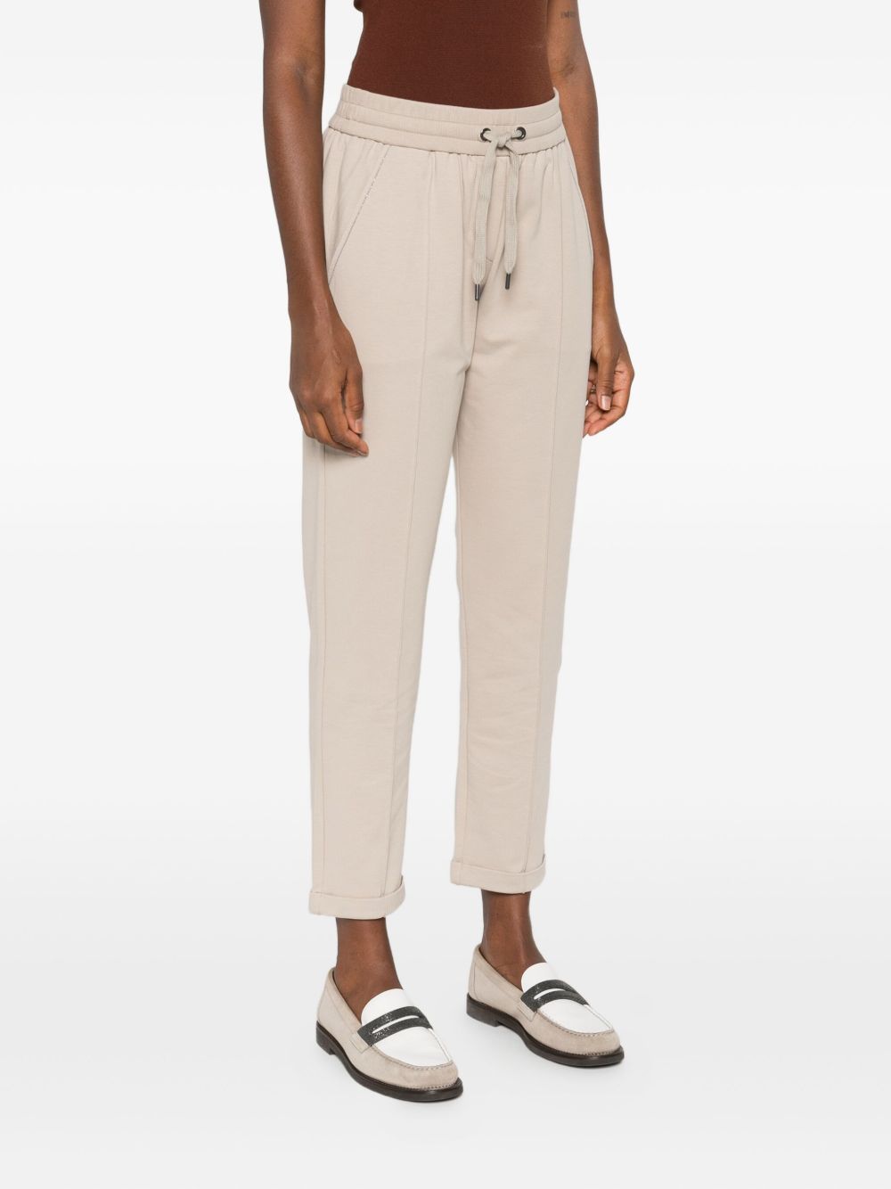 Brunello Cucinelli Trousers Beige Brunello Cucinelli