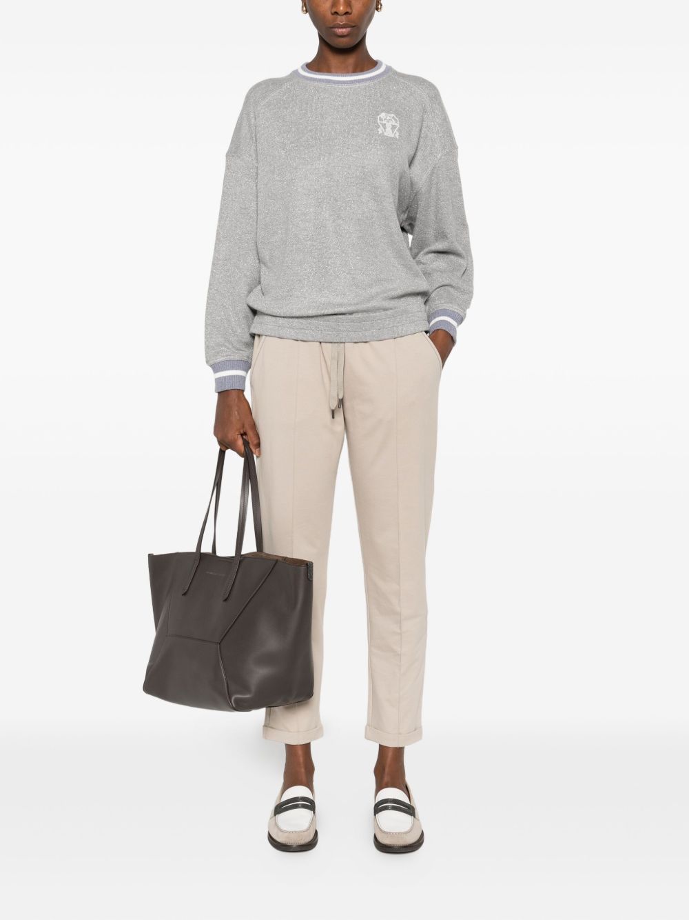 Brunello Cucinelli Cuffed track pants Brunello Cucinelli