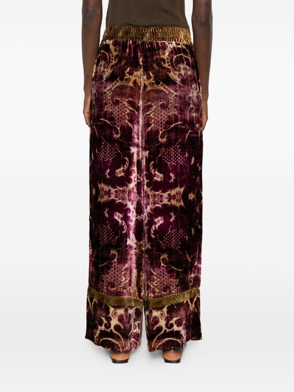 Pierre Louis Mascia Trousers Bordeaux Pierre Louis Mascia