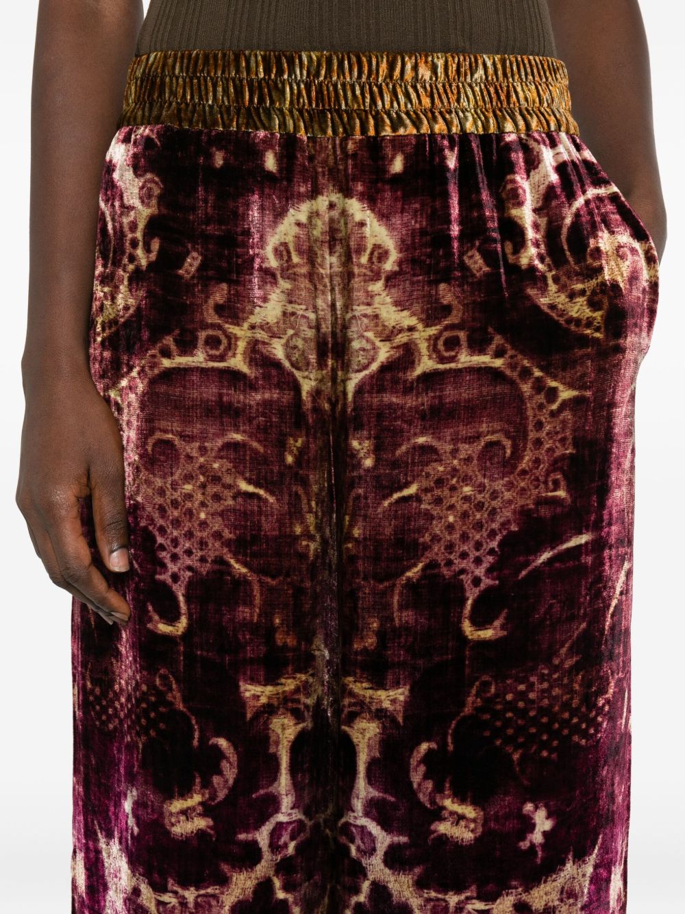 Pierre Louis Mascia Trousers Bordeaux Pierre Louis Mascia