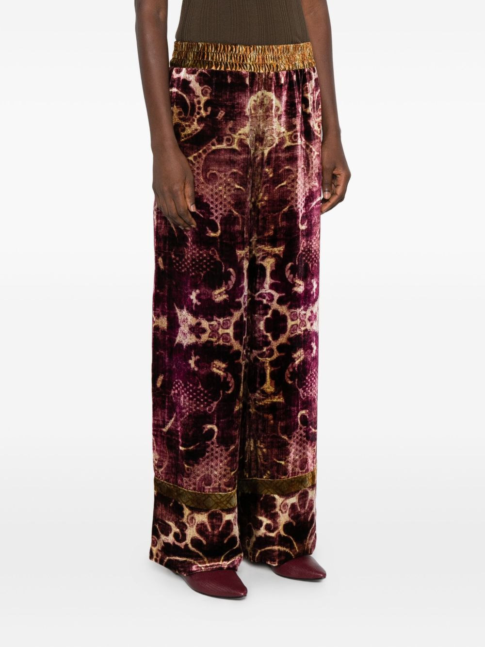 Pierre Louis Mascia Trousers Bordeaux Pierre Louis Mascia