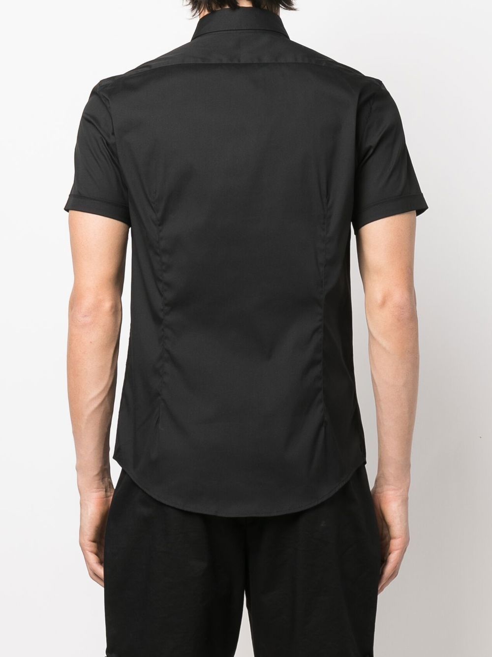 Emporio Armani Short-sleeved poplin shirt Emporio Armani