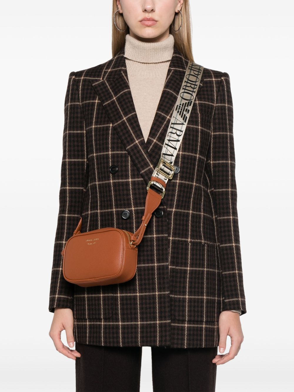 Emporio Armani Shoulder bag with embossed logo Emporio Armani