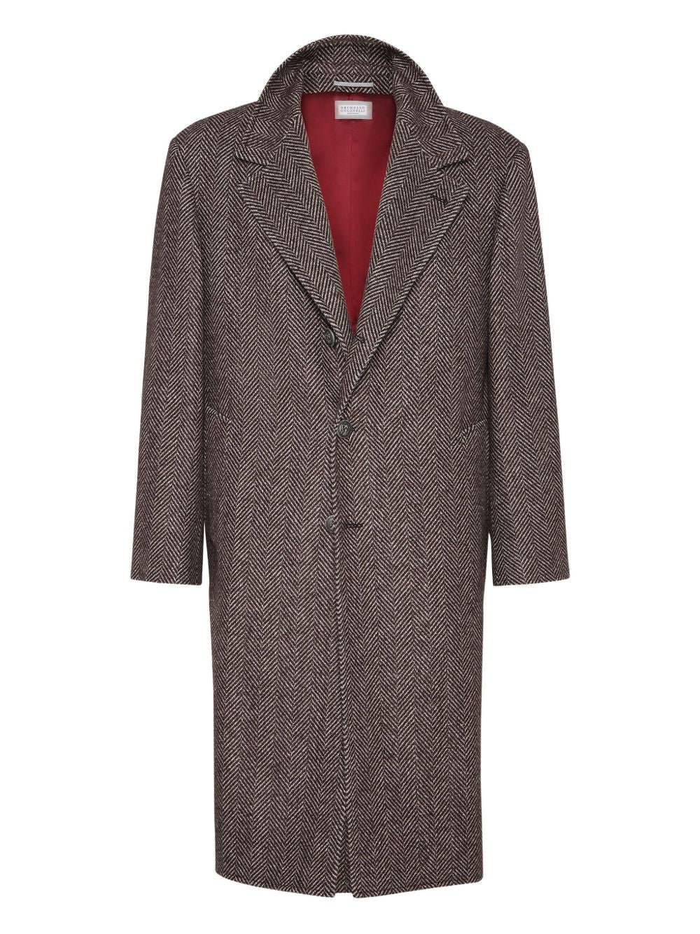 Brunello Cucinelli Coats Brown Brunello Cucinelli