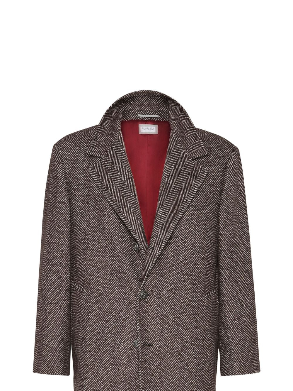 Brunello Cucinelli Coats Brown Brunello Cucinelli