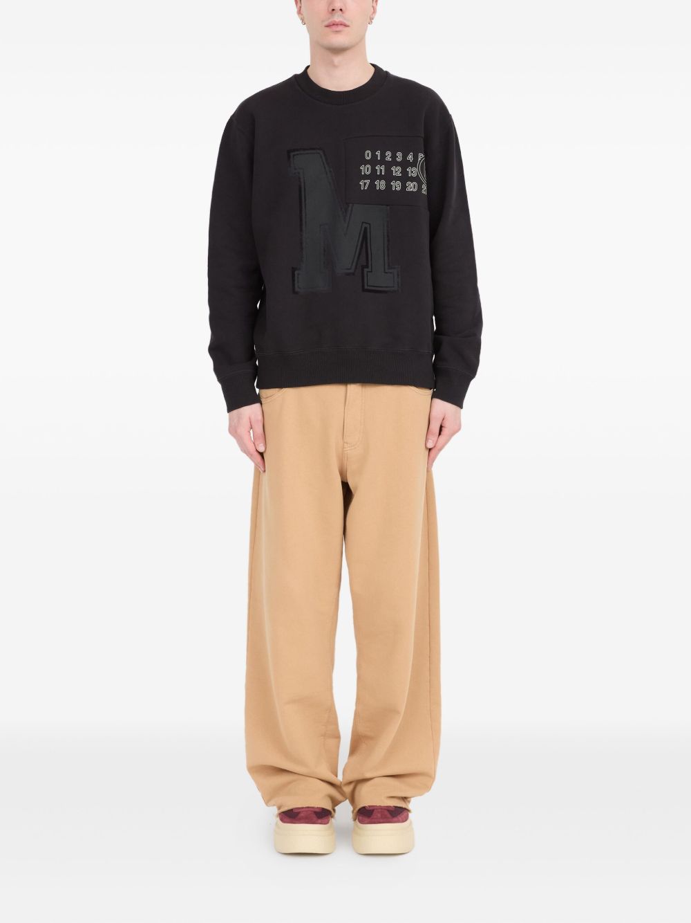 MM6 Maison Margiela Sweaters Black MM6 Maison Margiela