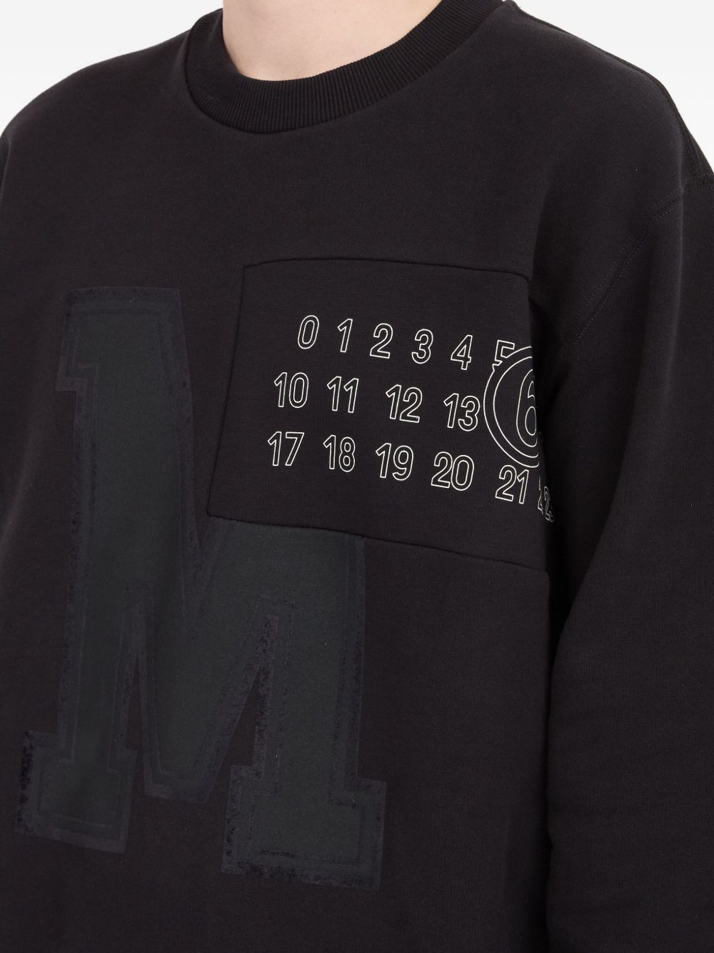 MM6 Maison Margiela Sweaters Black MM6 Maison Margiela