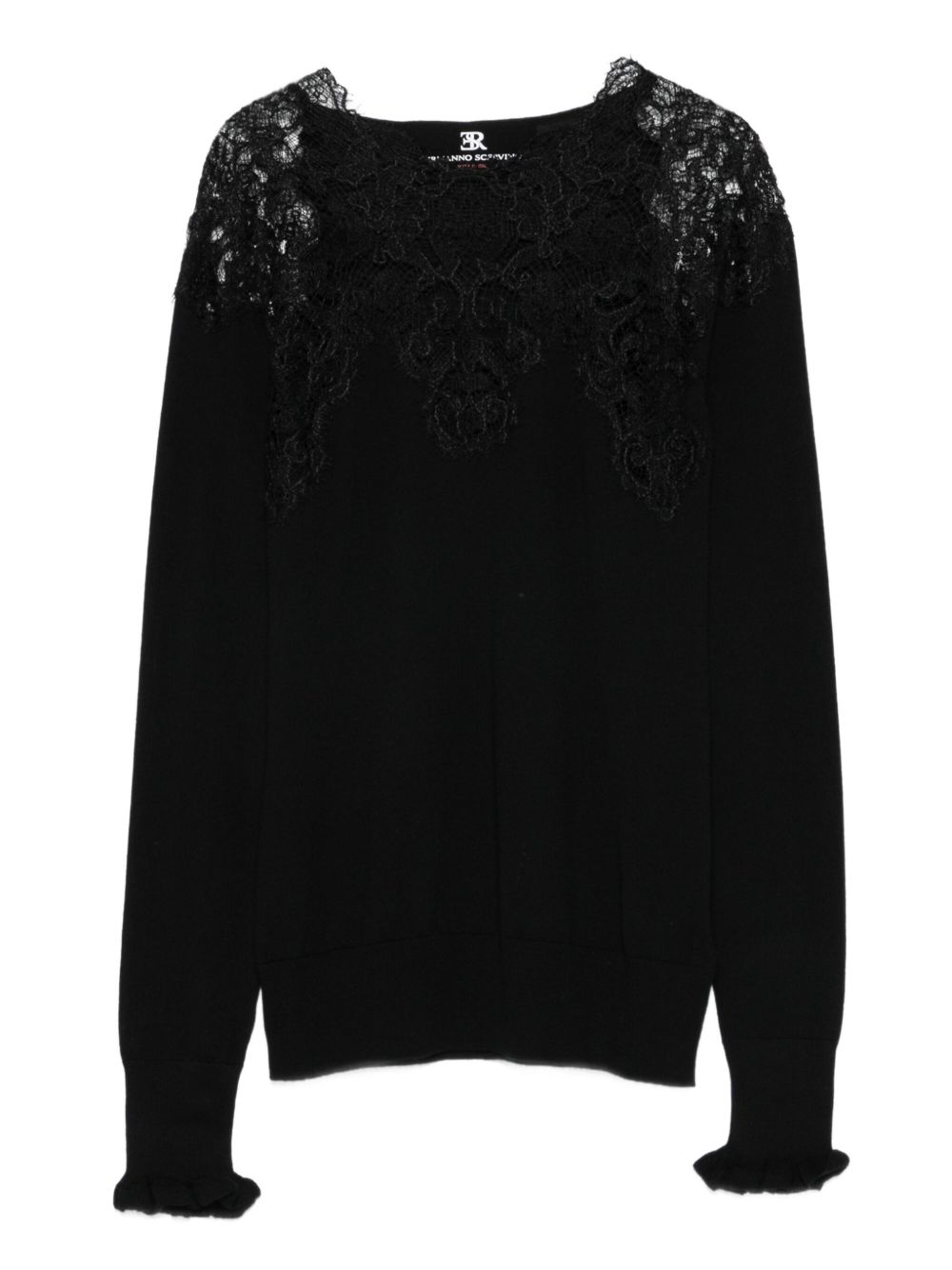 Ermanno Scervino T-shirt with lace trim Ermanno Scervino