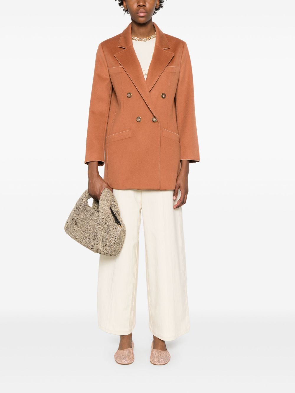 Forte Forte Trousers Beige Forte Forte