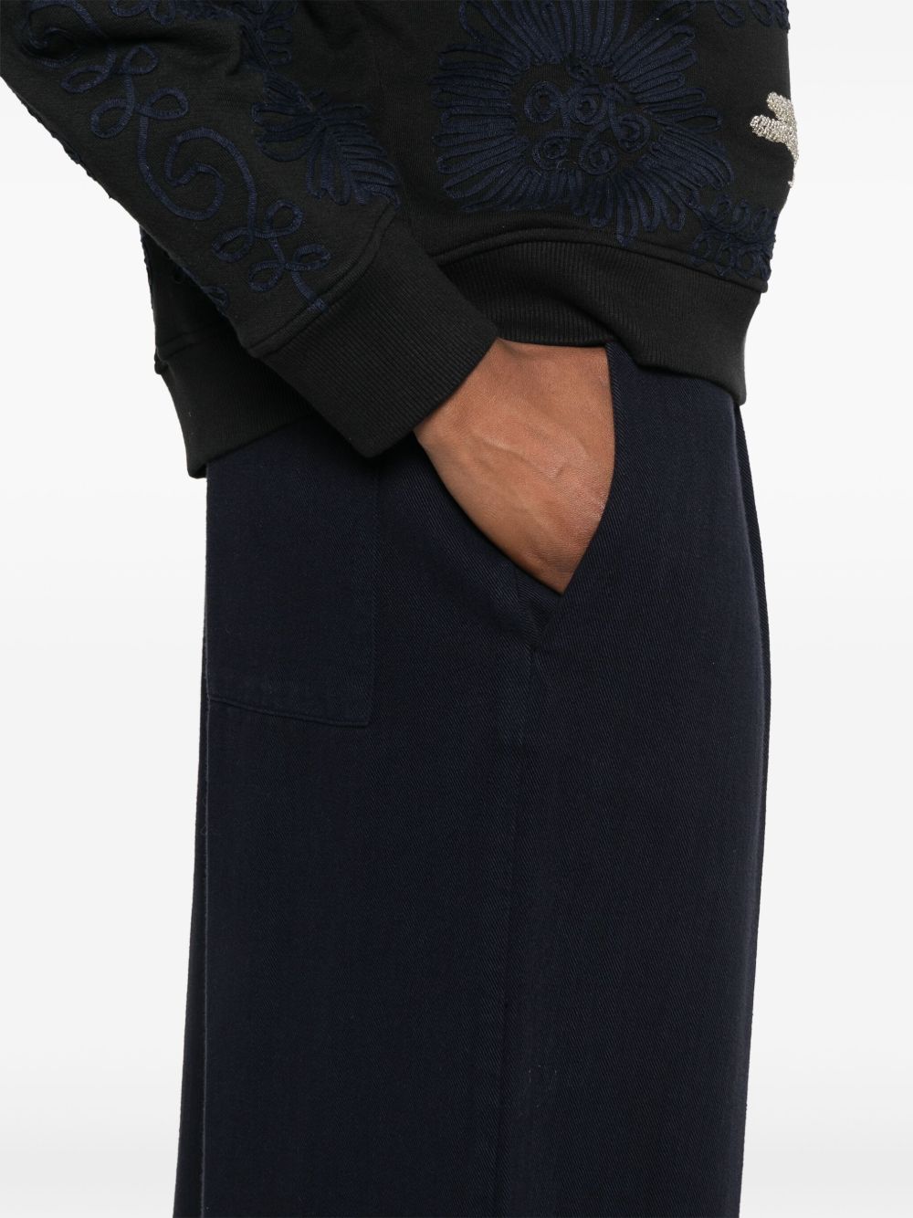 Forte Forte Trousers Blue Forte Forte