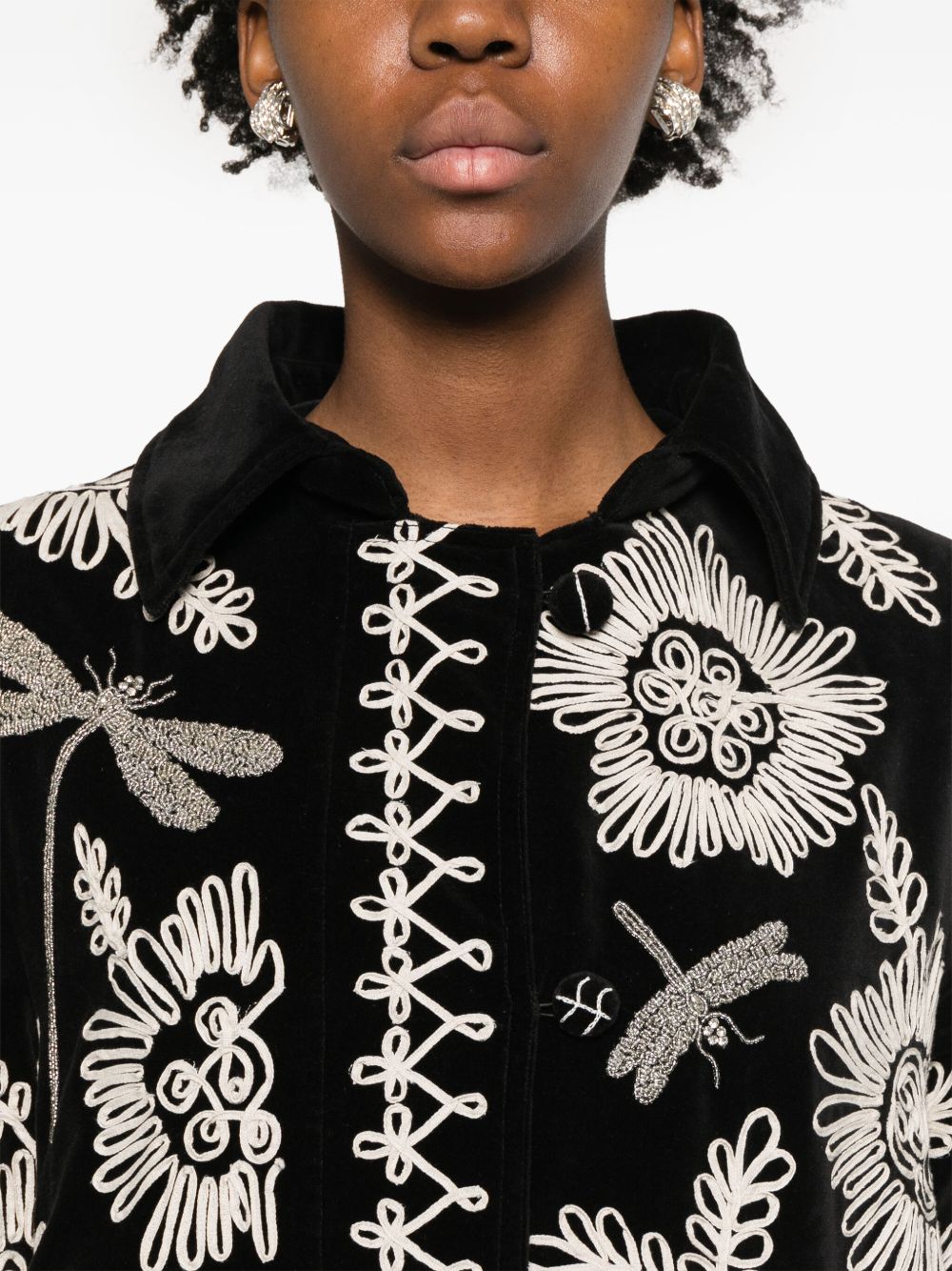 Forte Forte Coats Black Forte Forte