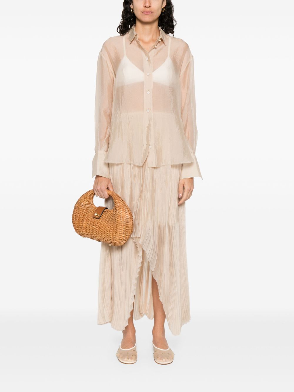 Forte Forte Shirts Beige Forte Forte