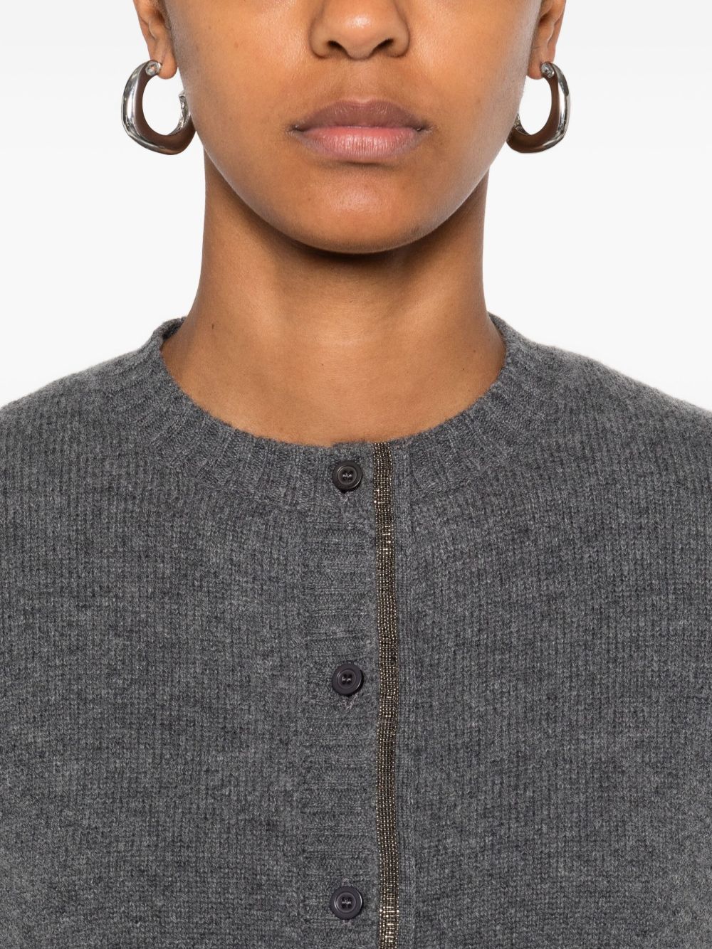 Fabiana Filippi Sweaters Grey Fabiana Filippi