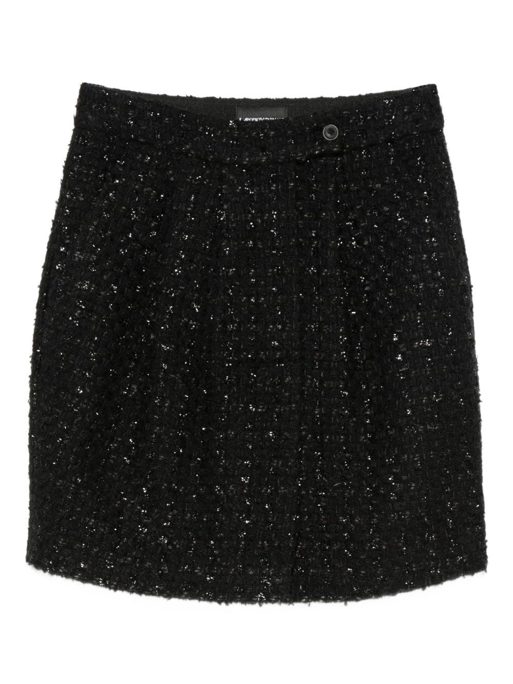 Emporio Armani Tweed sequin mini skirt Emporio Armani