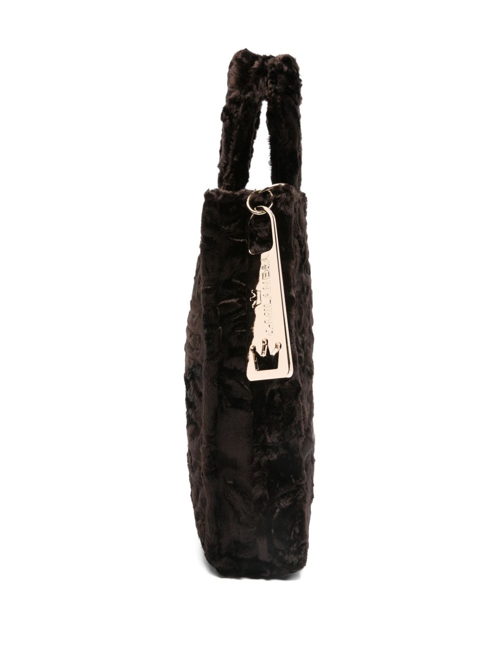 La Milanesa Faux-fur double-handle tote bag La Milanesa
