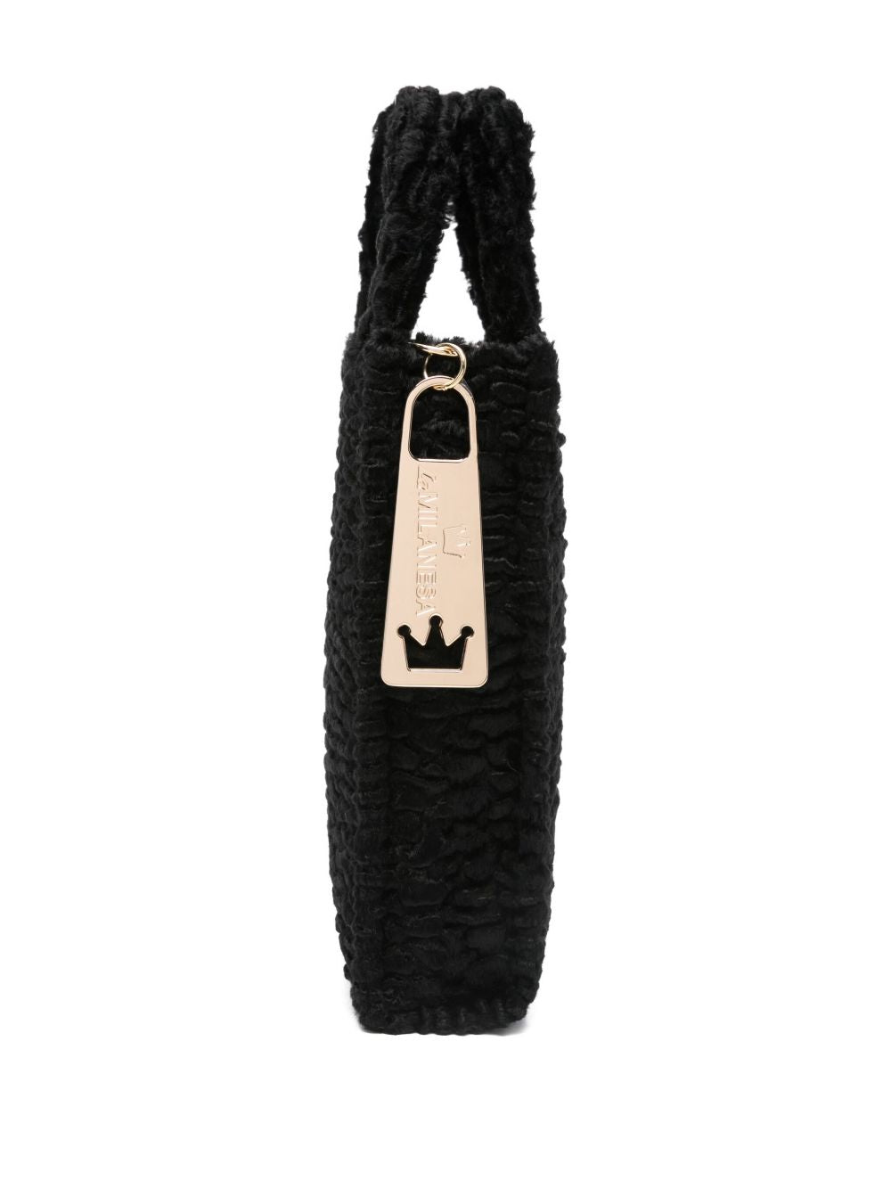 La Milanesa Faux-fur double-handle tote bag La Milanesa