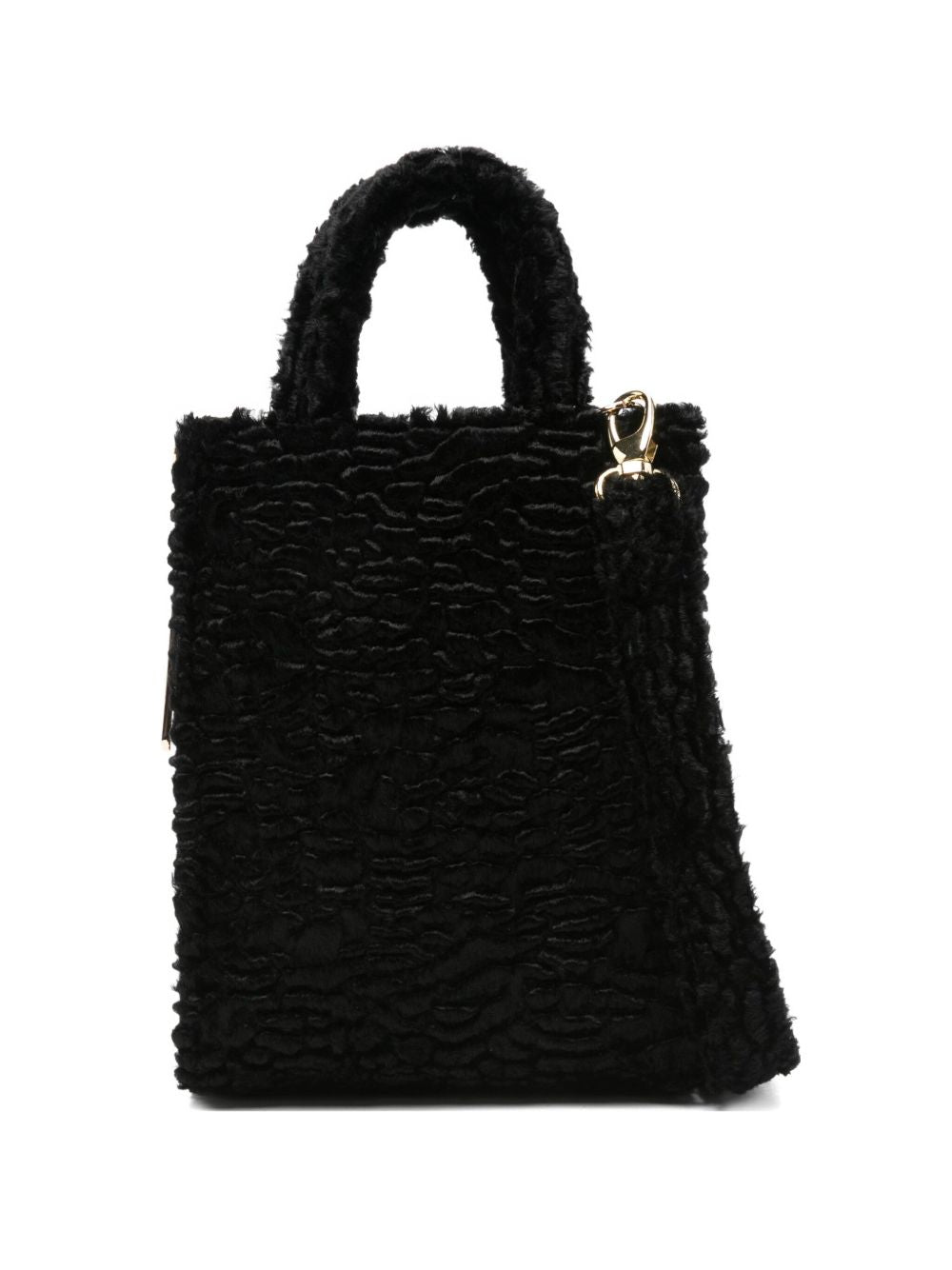 La Milanesa Faux-fur double-handle tote bag La Milanesa