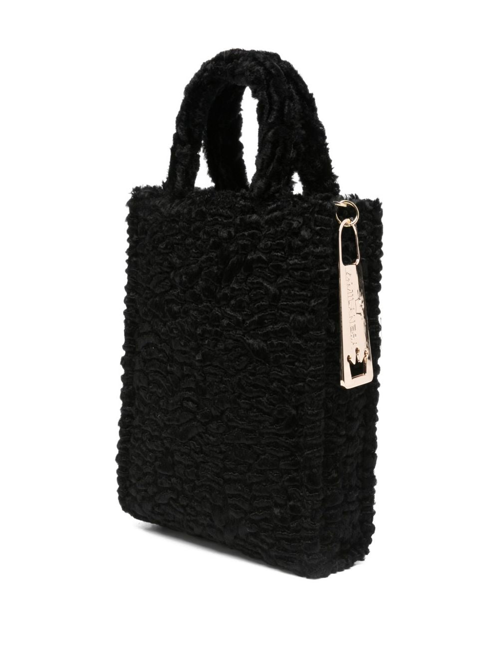 La Milanesa Faux-fur double-handle tote bag La Milanesa