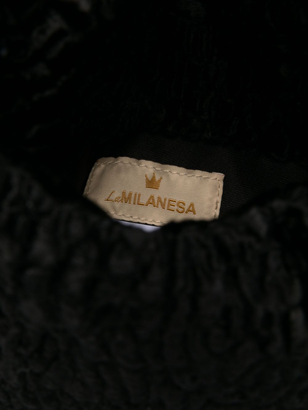 La Milanesa Textured tote bag La Milanesa