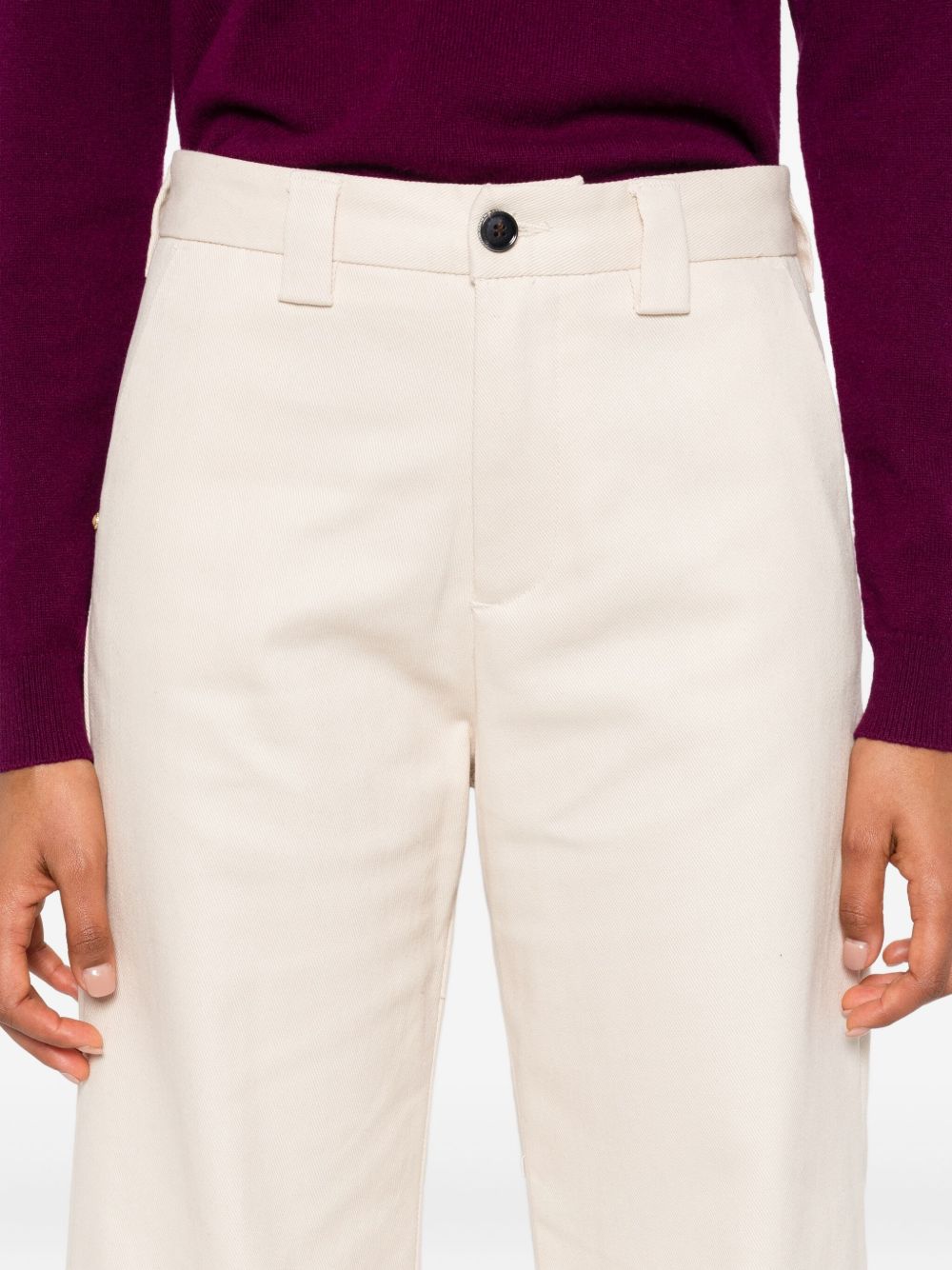 WHITE SAND Trousers Beige White Sand