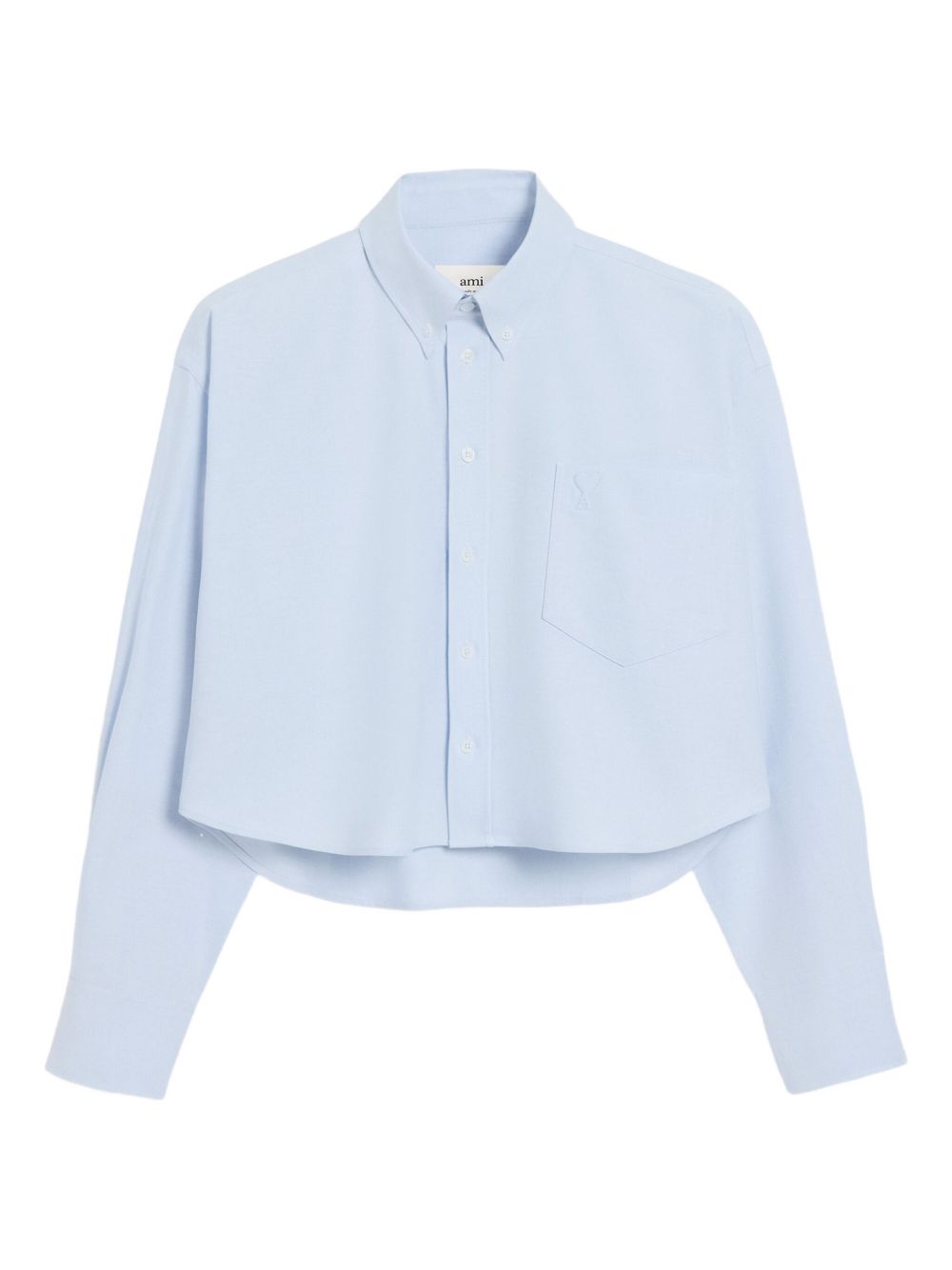 Ami Paris Shirts Clear Blue Ami Paris