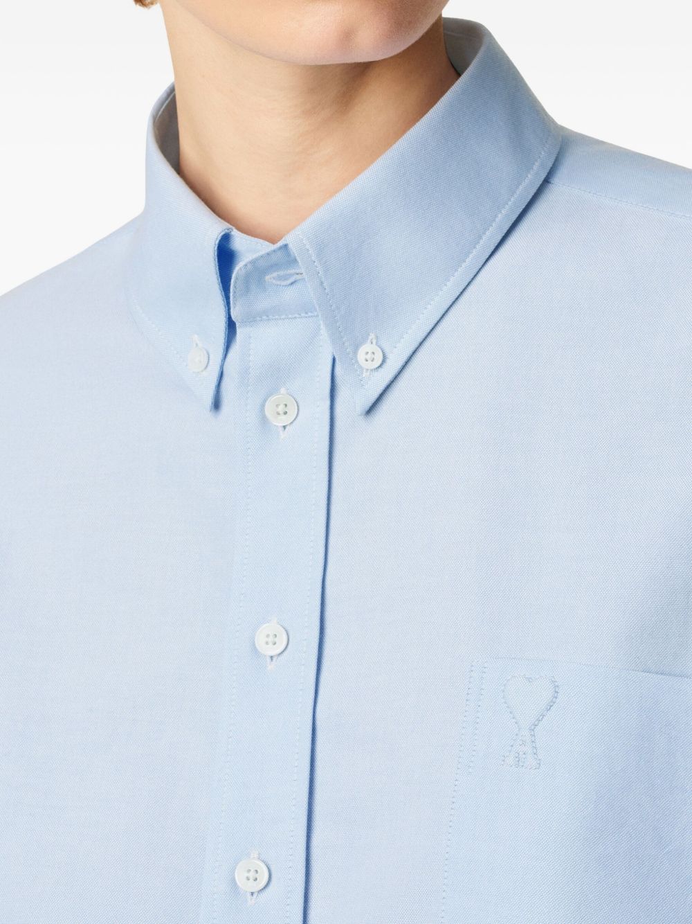 Ami Paris Shirts Clear Blue Ami Paris