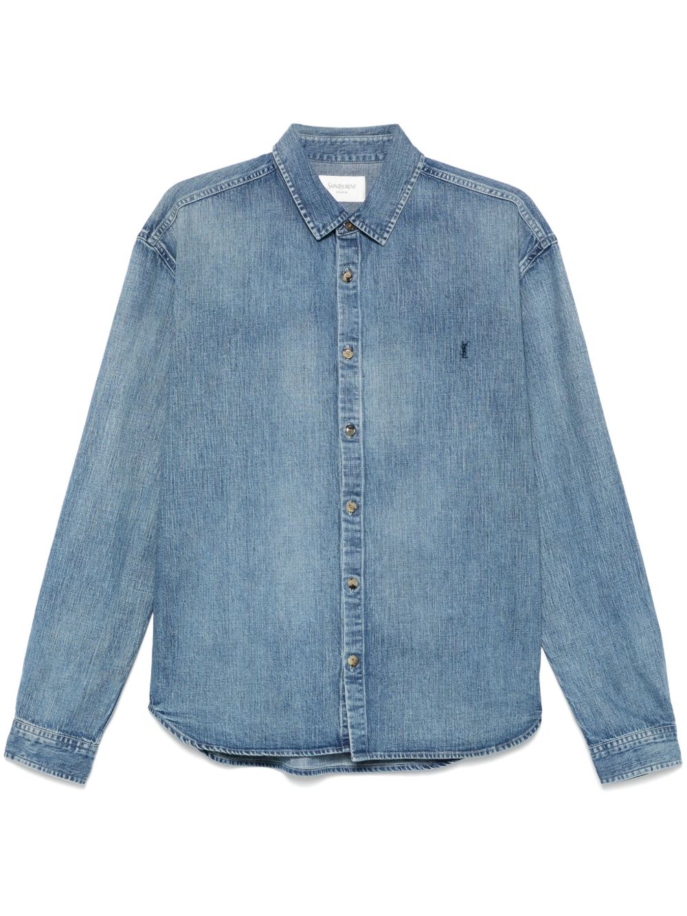 Saint Laurent Cassandre denim shirt Saint Laurent