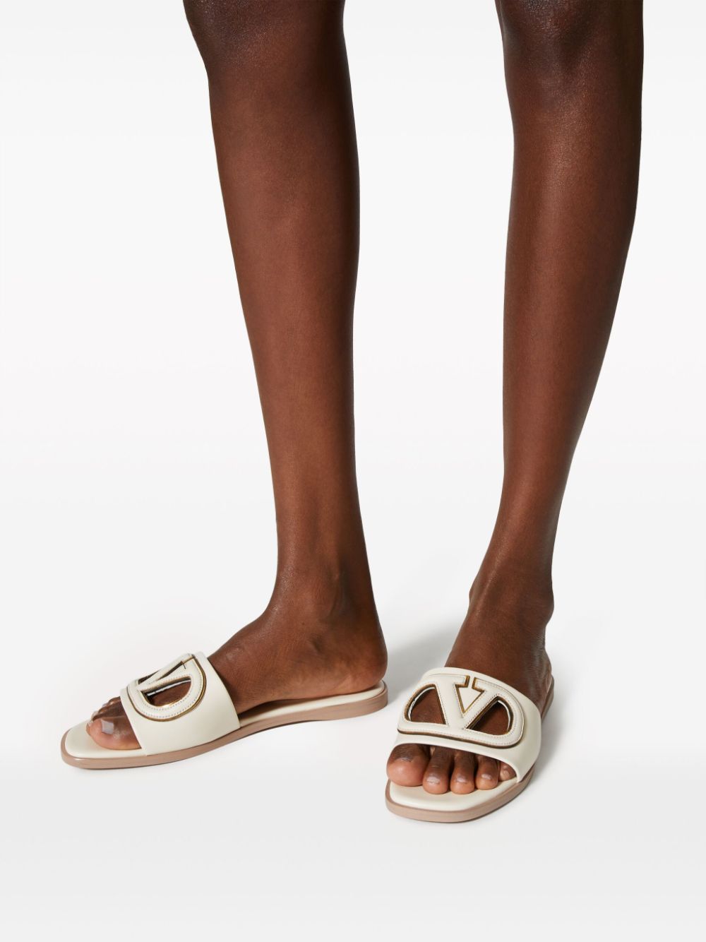 Valentino Garavani Sandals Ivory Valentino Garavani