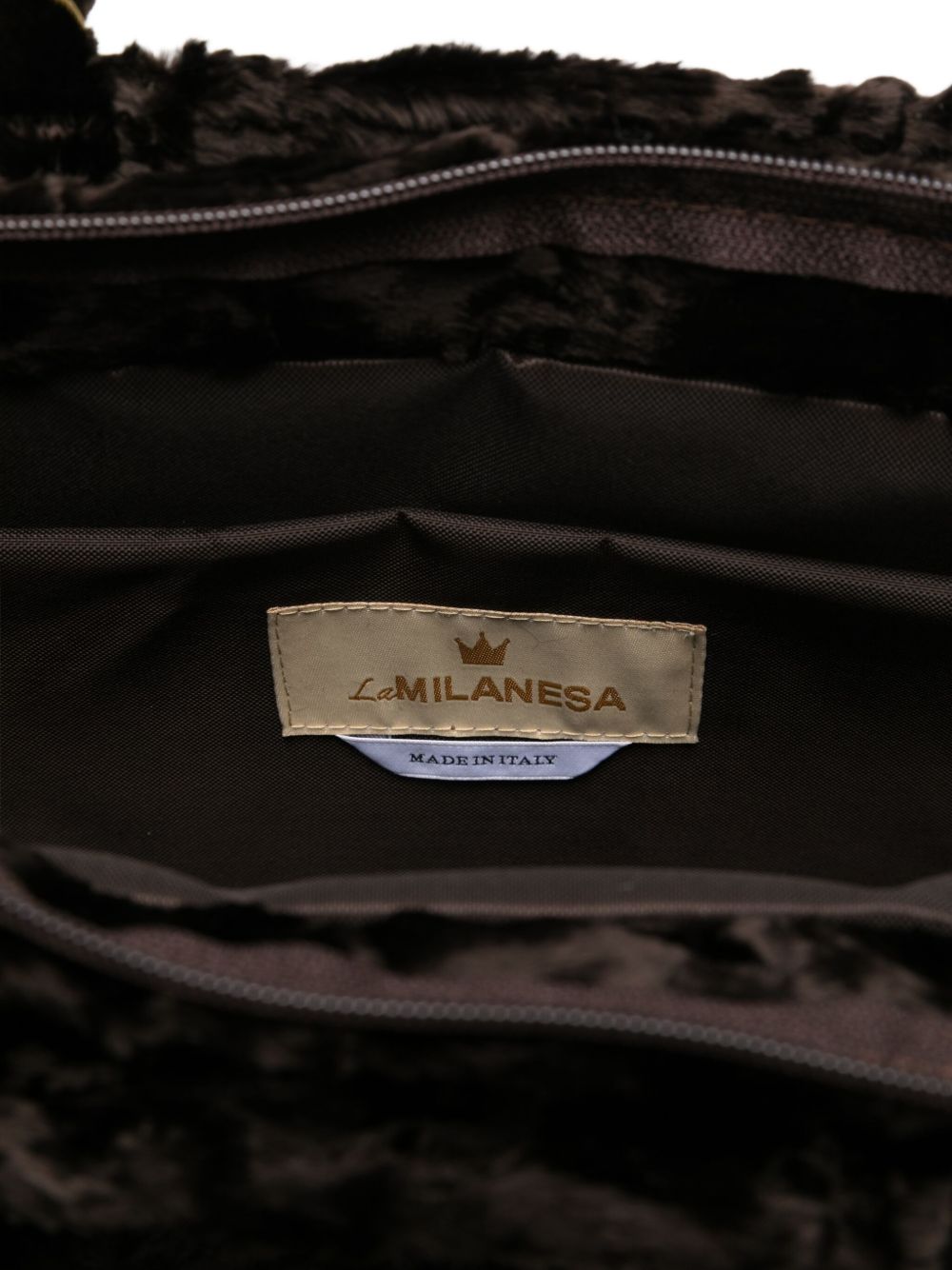 La Milanesa Liliana floral-pattern tote bag La Milanesa