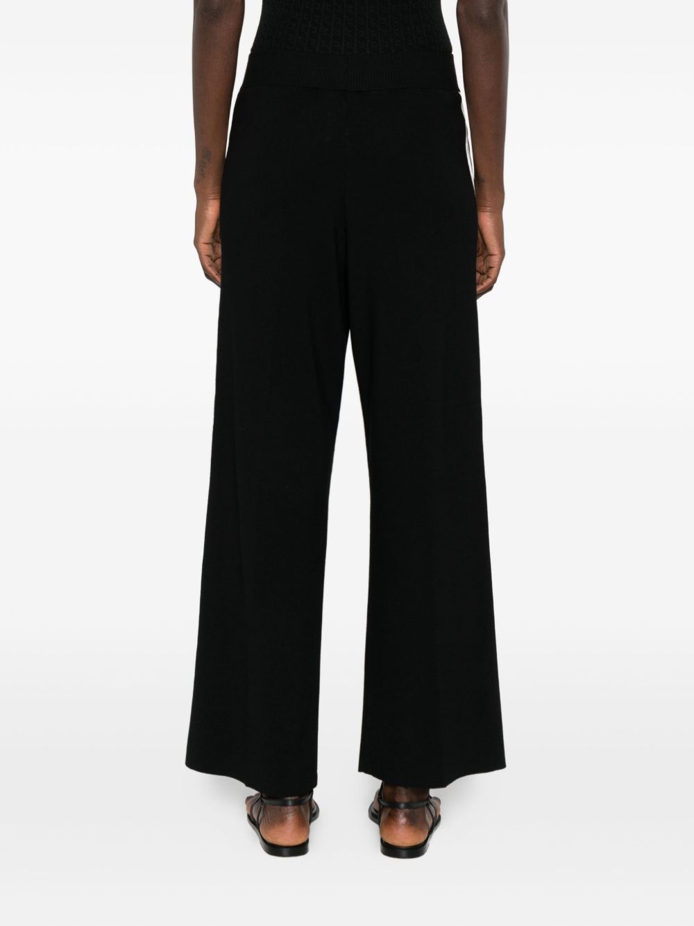 Elisabetta Franchi Trousers Black Elisabetta Franchi