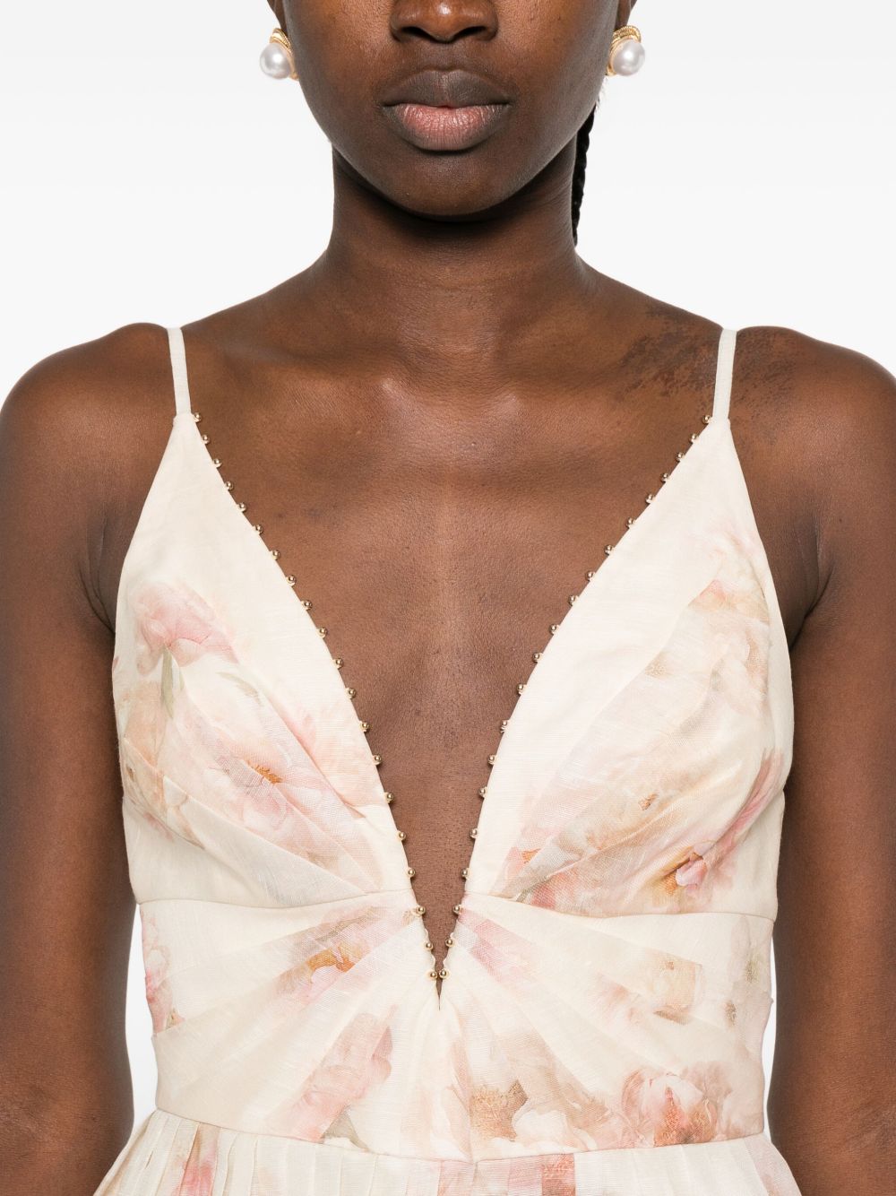 Zimmermann Hypnotic trimmed mini dress Zimmermann