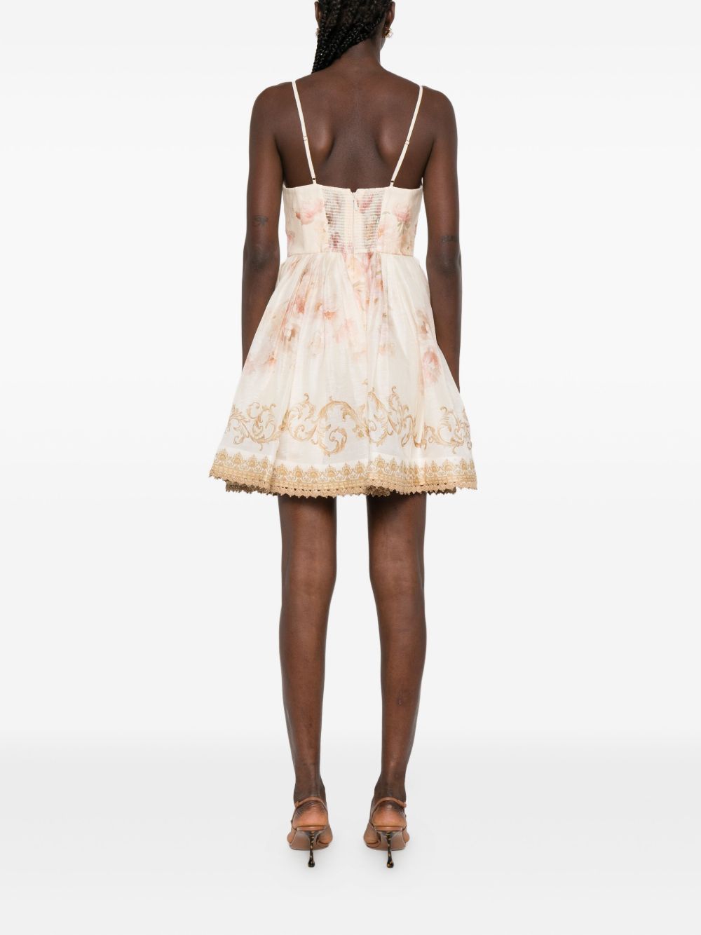 Zimmermann Hypnotic trimmed mini dress Zimmermann