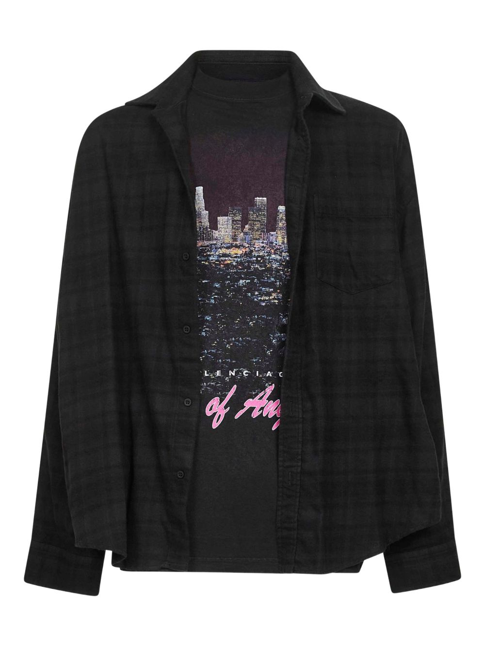 Balenciaga Layered cotton shirt Balenciaga